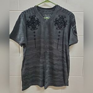 Affliction Black/Velvet(ish) T-Shirt